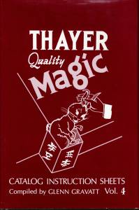 Cover Image for Thayer Quality Magic vol. 4