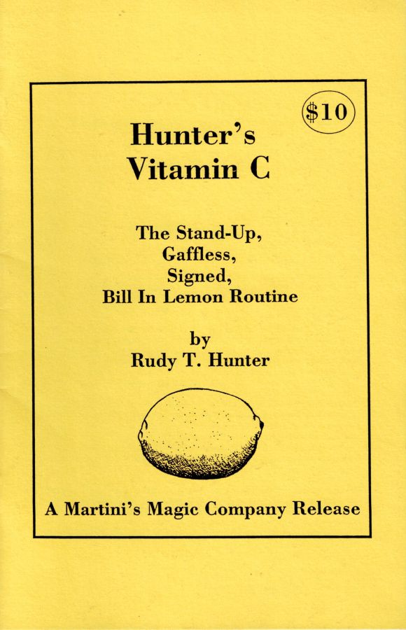 Cover Image for Hunter's Vitamin C