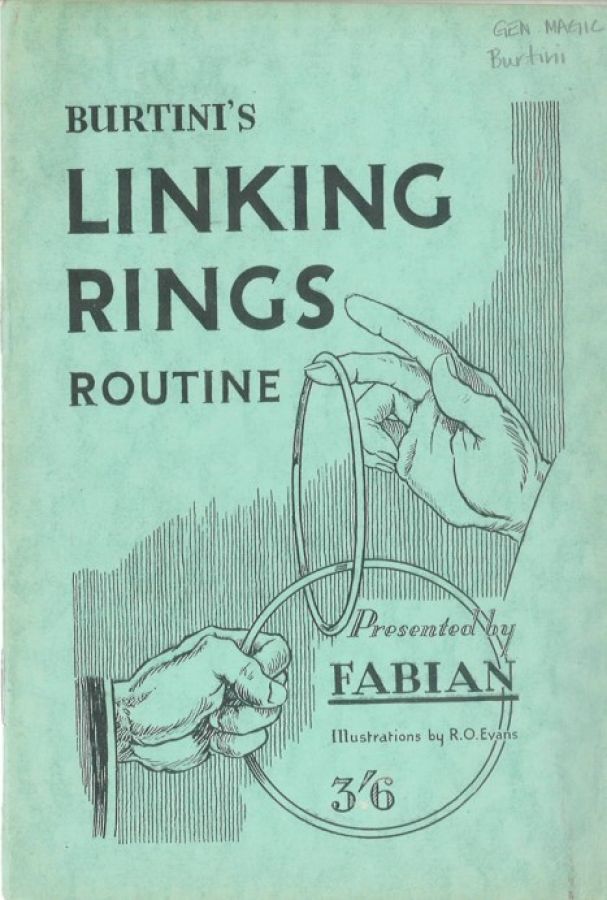 Burtini's Linking Ring Routine