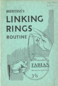 Cover Image for Burtini's Linking Ring Routine