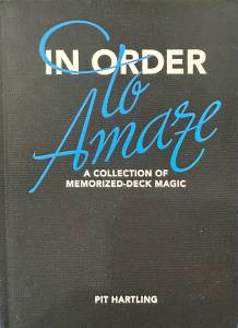 Cover Image for In Order to Amaze