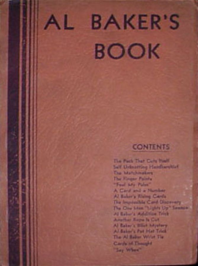 Al Baker's Book