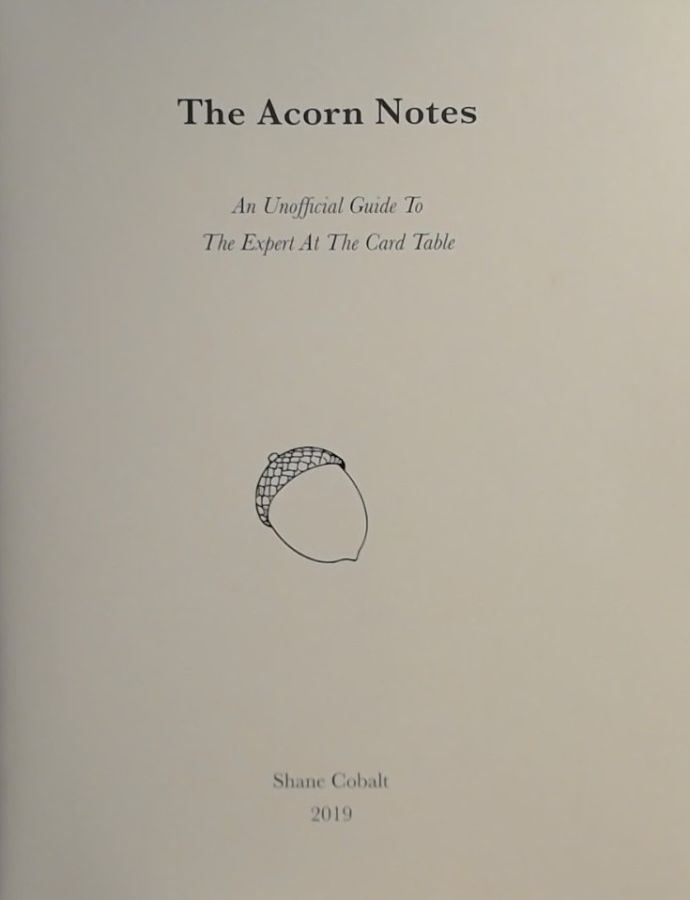 The Acorn Notes