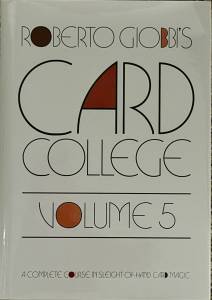 Cover Image for Card College, Vol. 5