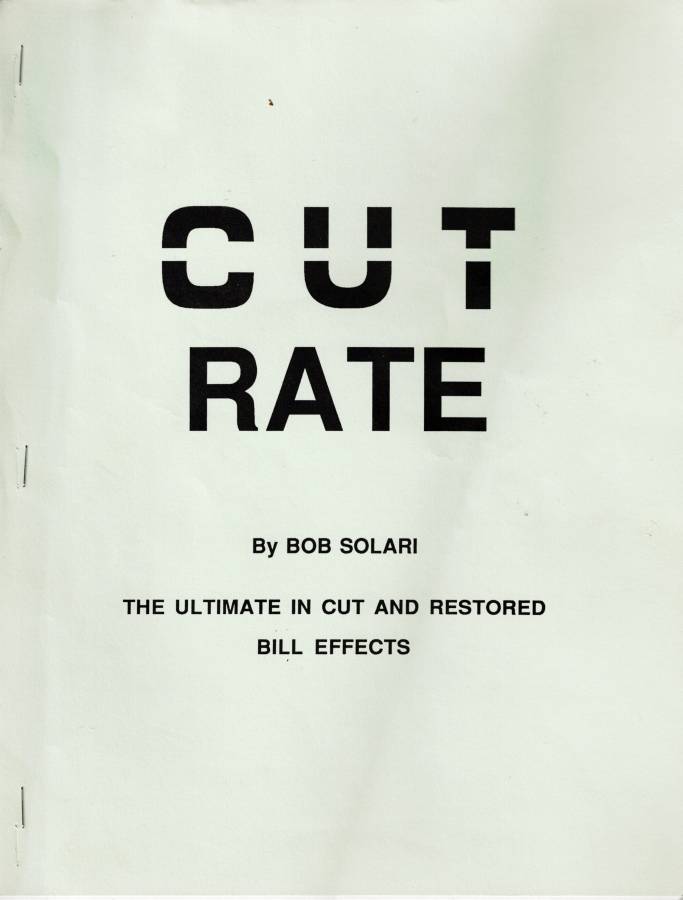 Cut Rate