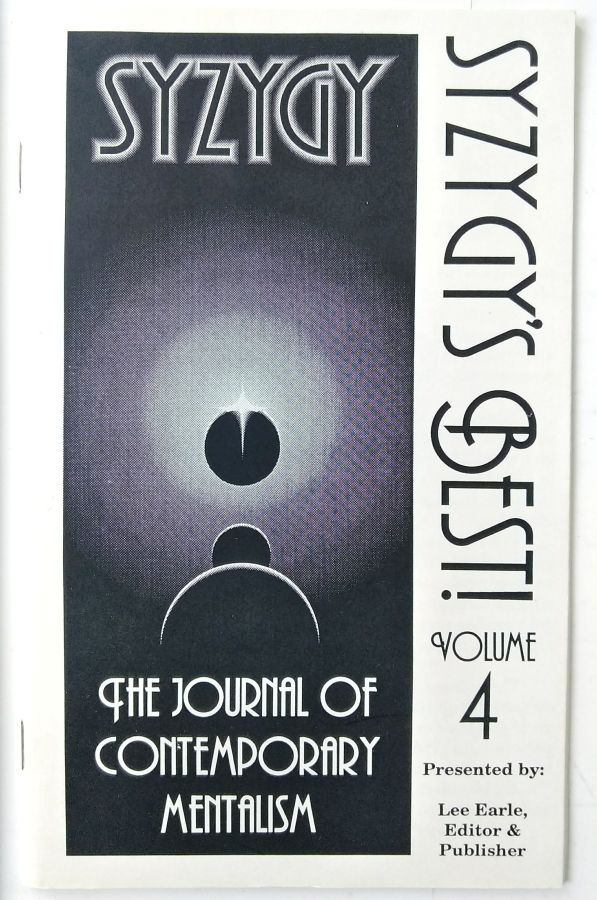 Cover Image for Syzygy's Best (Vol. 4)