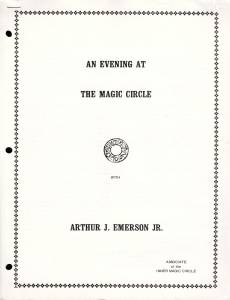 Cover Image for An Evening at the Magic Circle