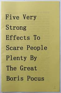 Cover Image for Five Very Strong Effects To Scare People Plenty