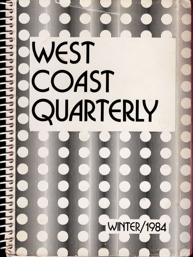 West Coast Quarterly - Winter 1984