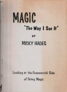 Cover Image for Magic The Way I See It