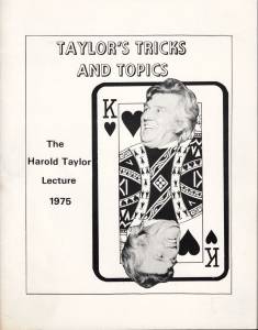 Cover Image for Taylor's Tricks and Topics