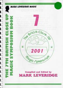 Cover Image for The 7th British Close Up Magic Symposium Book