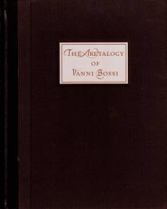 Cover Image for The Aretalogy of Vanni Bossi